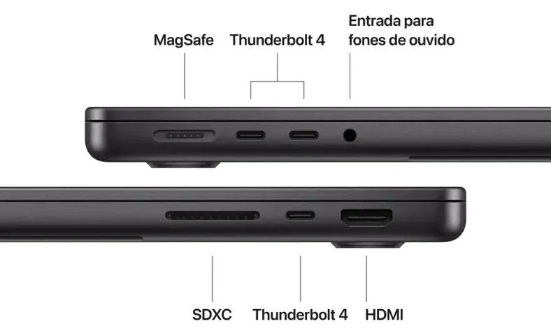 Apple 2025 MacBook Pro (de 14 polegadas, Chip M5 da Apple com CPU de 10 núcleos e GPU de 1 - Foto 4