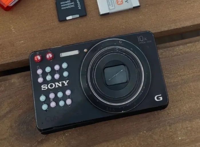 câmera sony cybershot