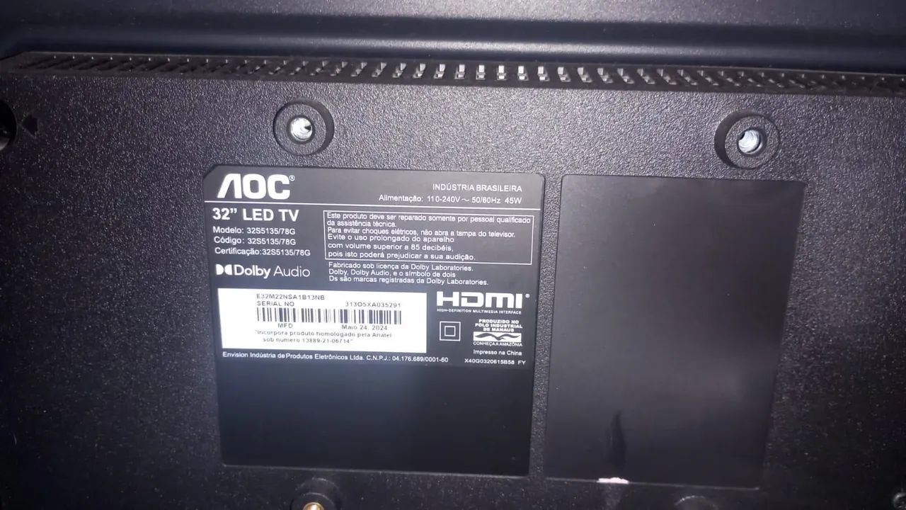 Tv AOC Roku 32 polegadas  - Foto 3
