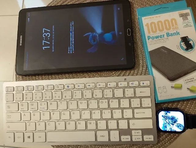 Tablet Galaxy Tab E 3G, Relógio e Power bank - Foto 3