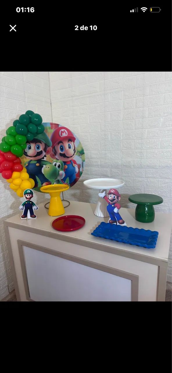 Mini festa na mesa / Devoração 