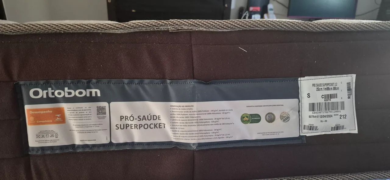 Cama box solteiro ortobom - Foto 2