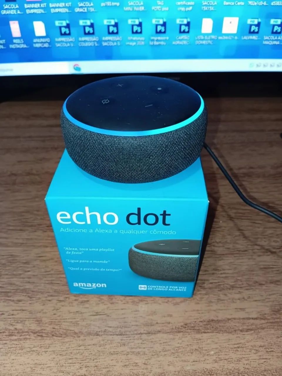 Alexa 3 Geração Echo Dot - Completa - Foto 2