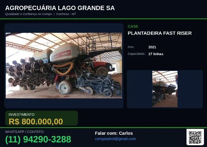 Maquinas Agrícolas, Implementos e Veículos