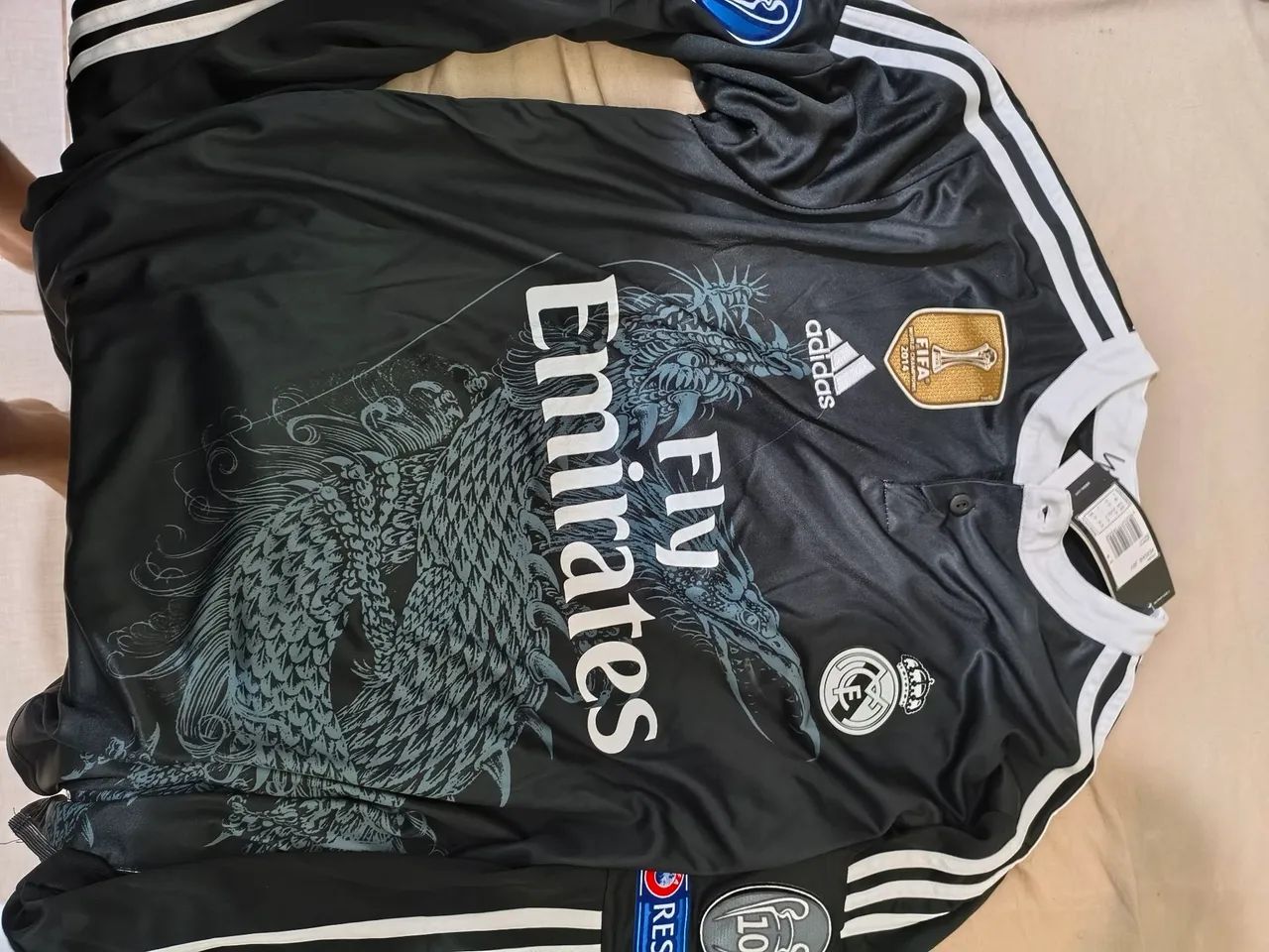 Camisa do Real Madrid Retrô Dragão CR7 - Foto 4