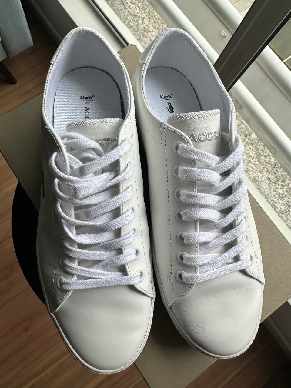 Tênis Lacoste branco  - Foto 2