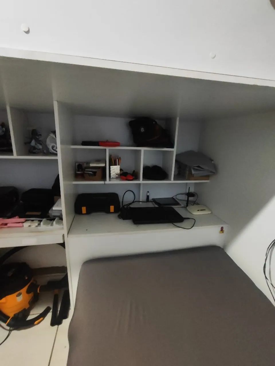 Beliche com cama auxiliar, baú e escrivaninha  - Foto 3