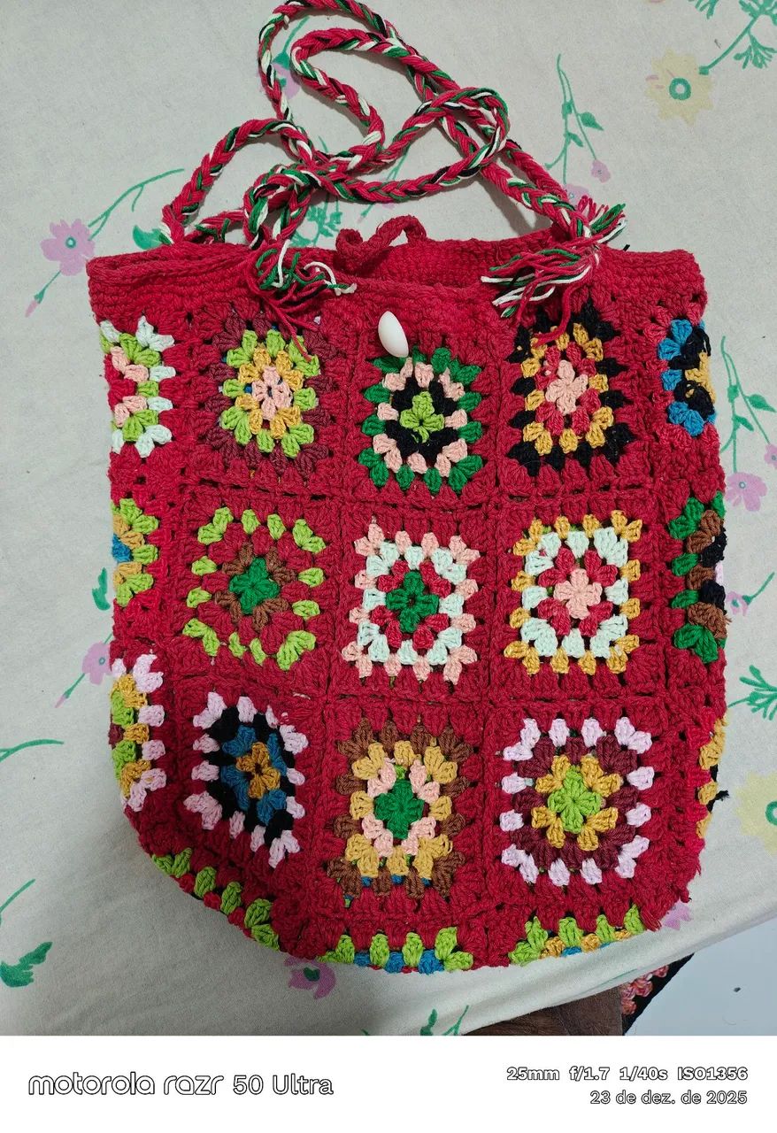 Bolsas de crochê  - Foto 3