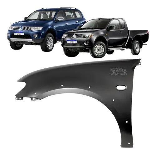 Paralama Mitsubishi L200 Triton Pajero Dakar 2008 A 2018 - Foto 2