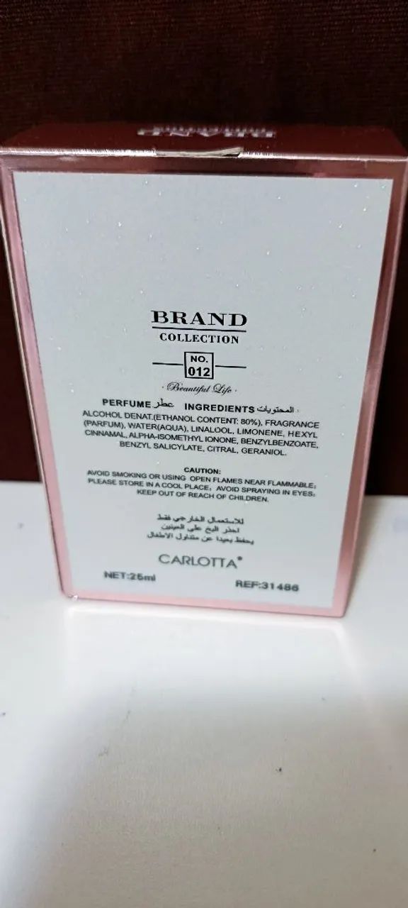 PERFUME FEMININO BRAND COLLECTION No. 012 - Foto 2