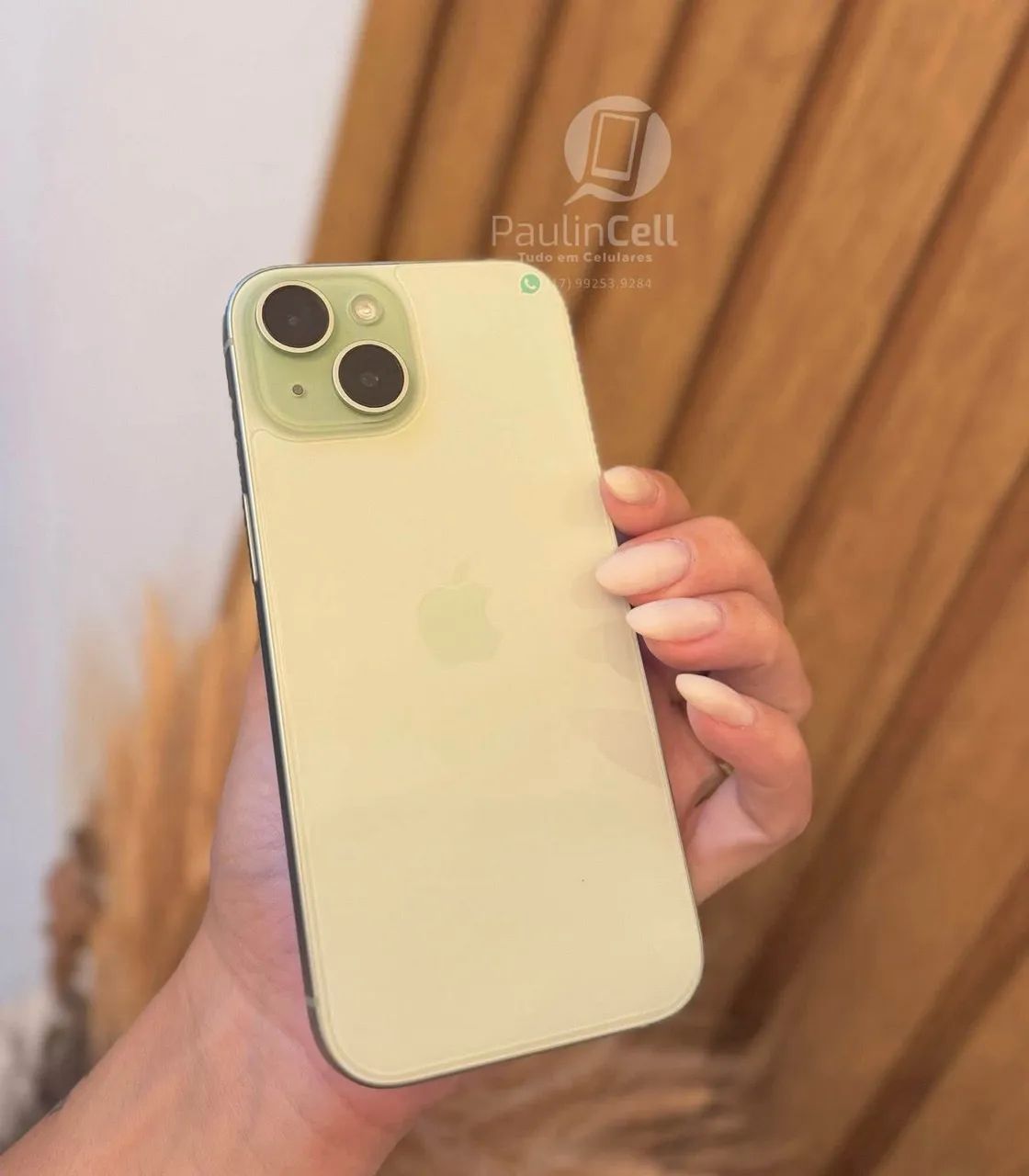 IPhone 15 128gb verde completo  - Foto 5