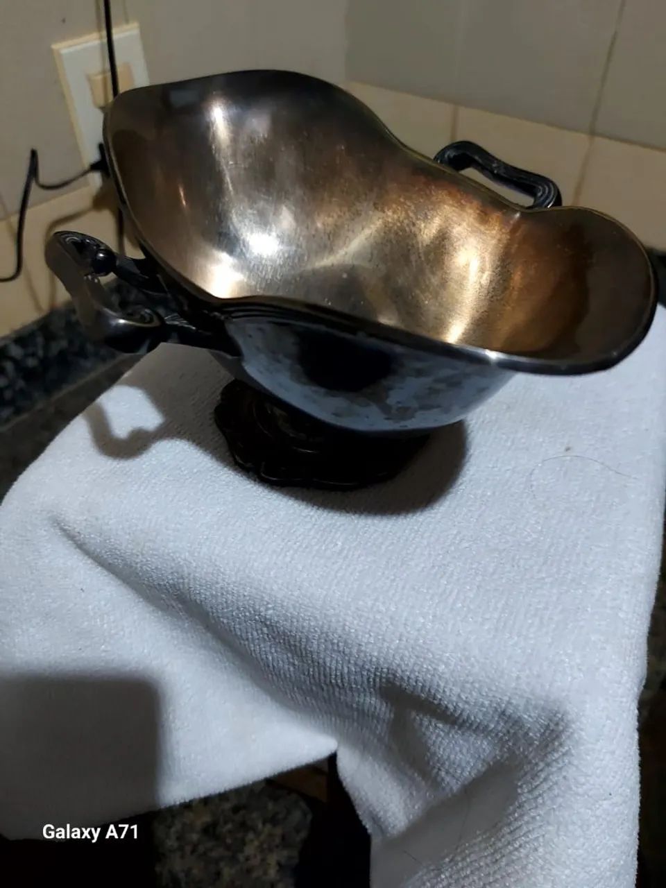 Peça antiga milheiro de prata ( retirar endereço) - Foto 2
