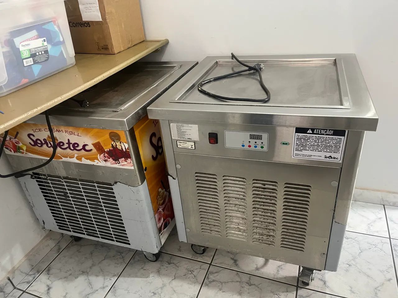 Máquina de sorvete na chapa - Foto 2