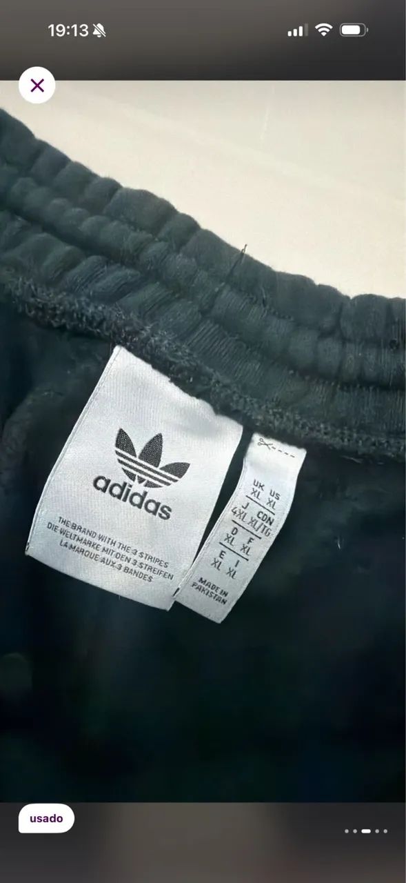 Bermuda de moleton adidas original - Foto 2