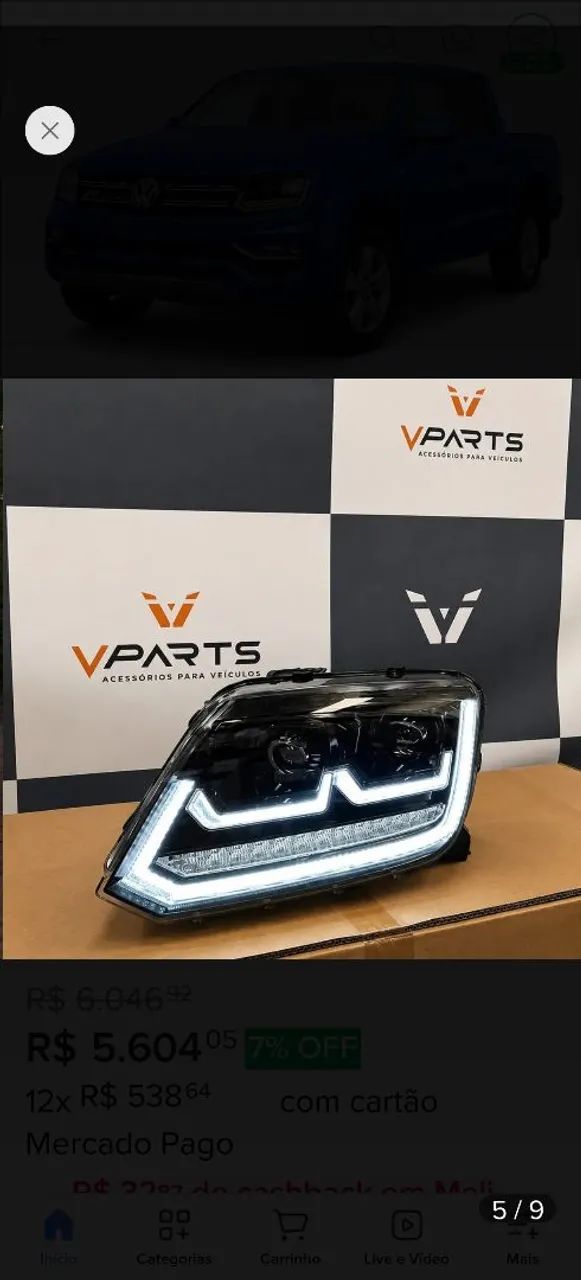 Farol e Lanterna Led Amarok  - Foto 2