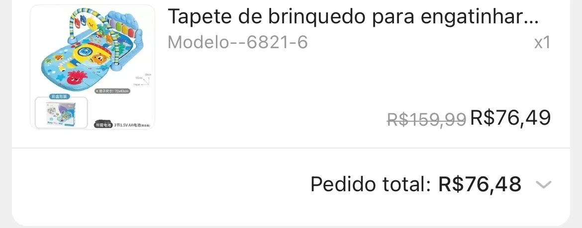Tapetinho de brinquedo  - Foto 4