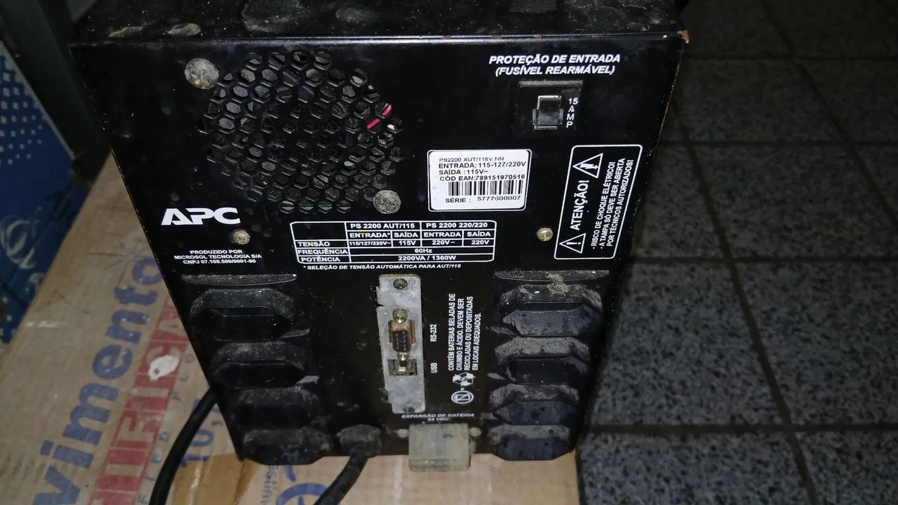 Nobreak APC PS 2200VA<br>?Título: - Foto 2
