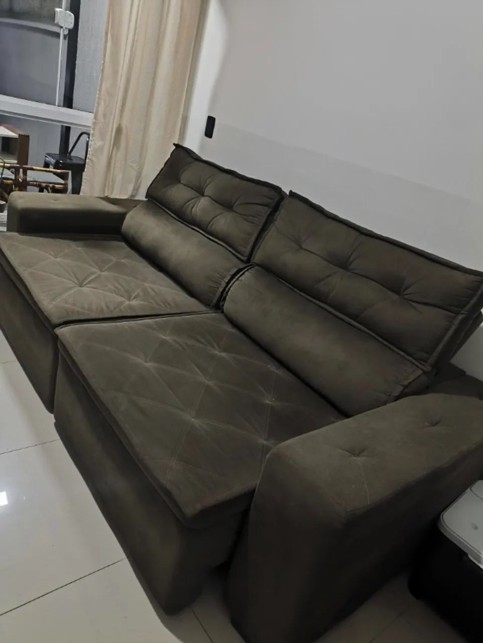 Sófá cama inbox - retrátil reclinável - Foto 4