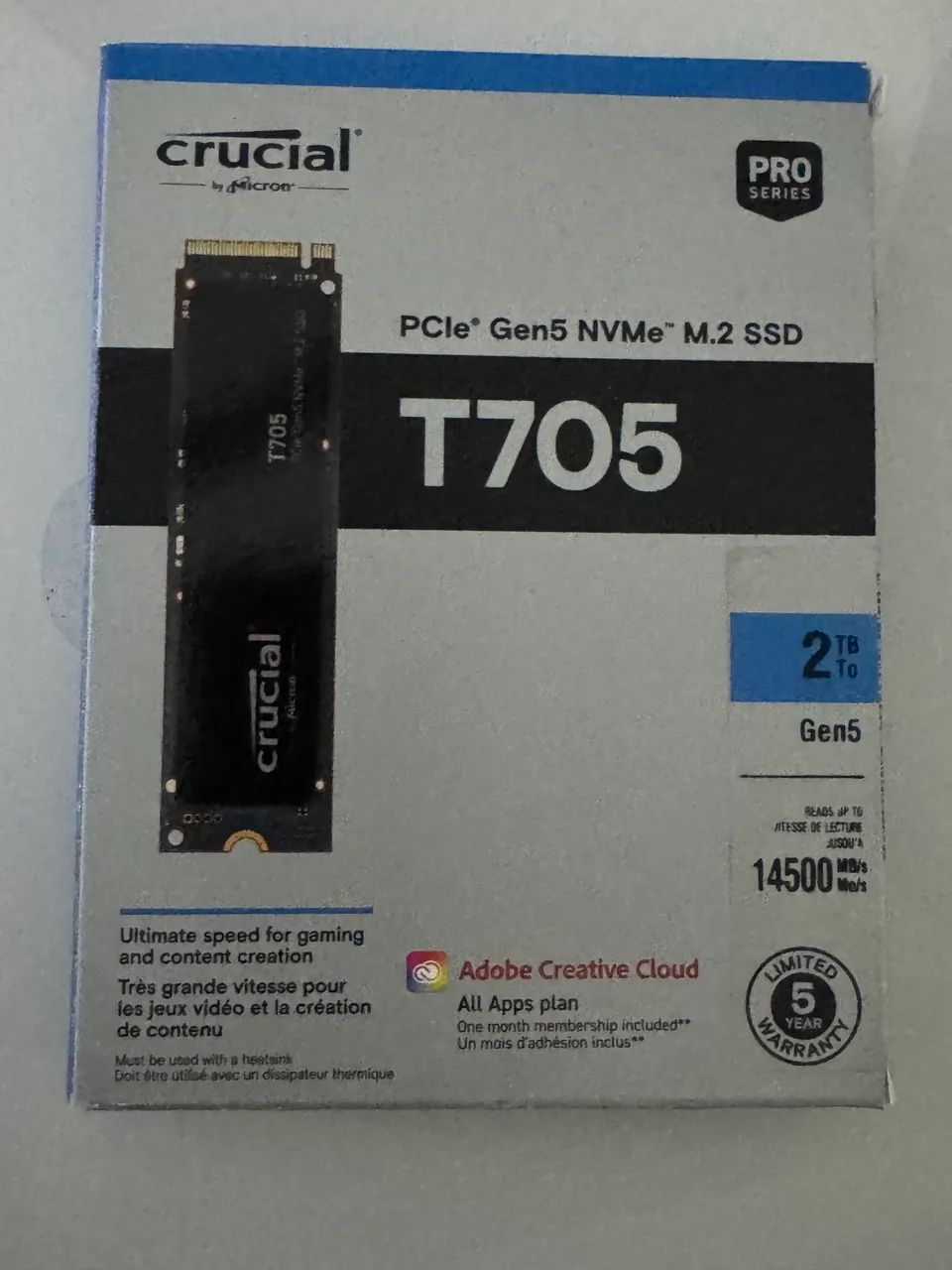 Crucial T705 2TB - Foto 2