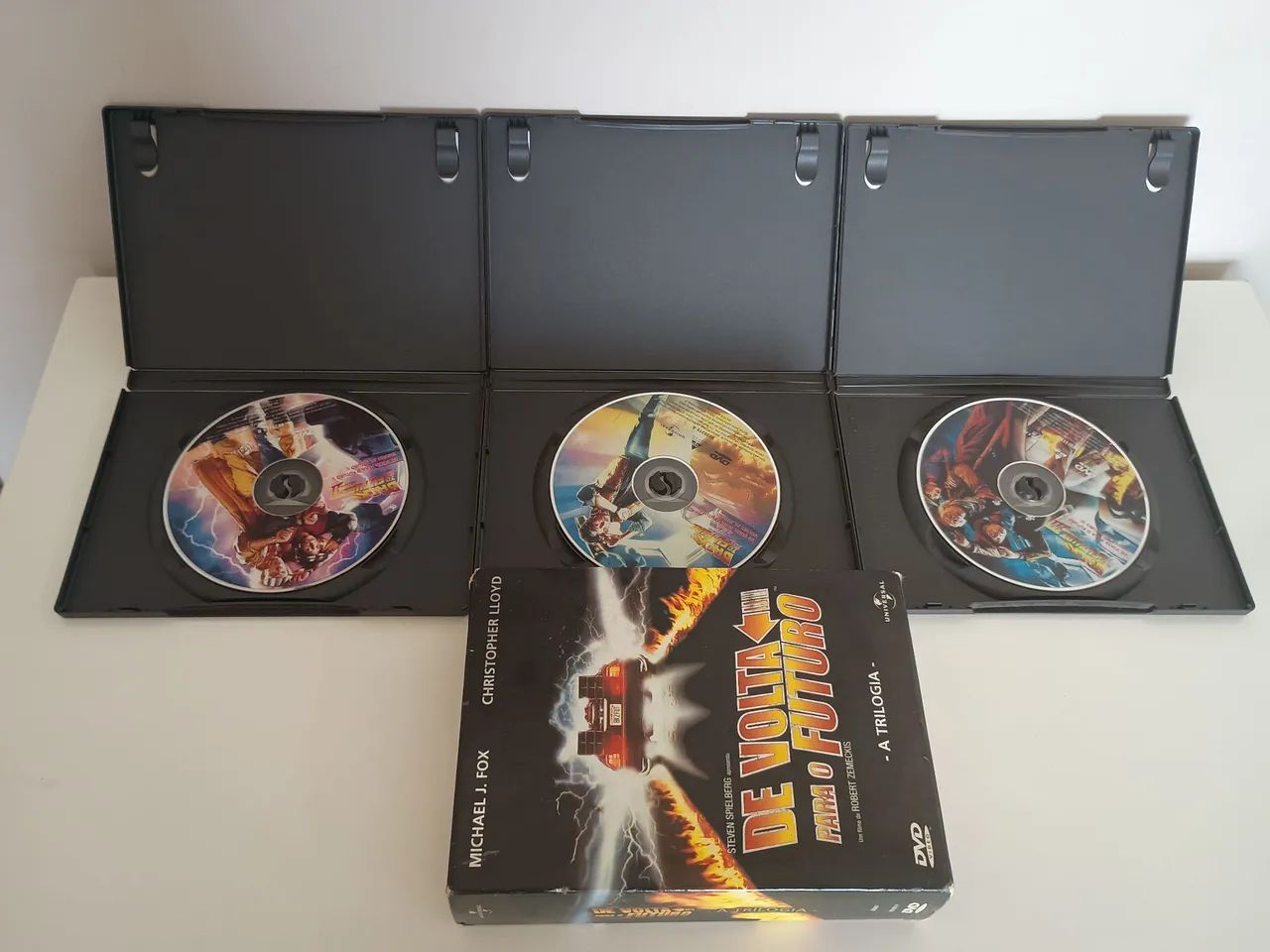 BOX TRILOGIA DE VOLTA PARA O FUTURO - DVD ORIGINAL - DVD, Blu-Ray