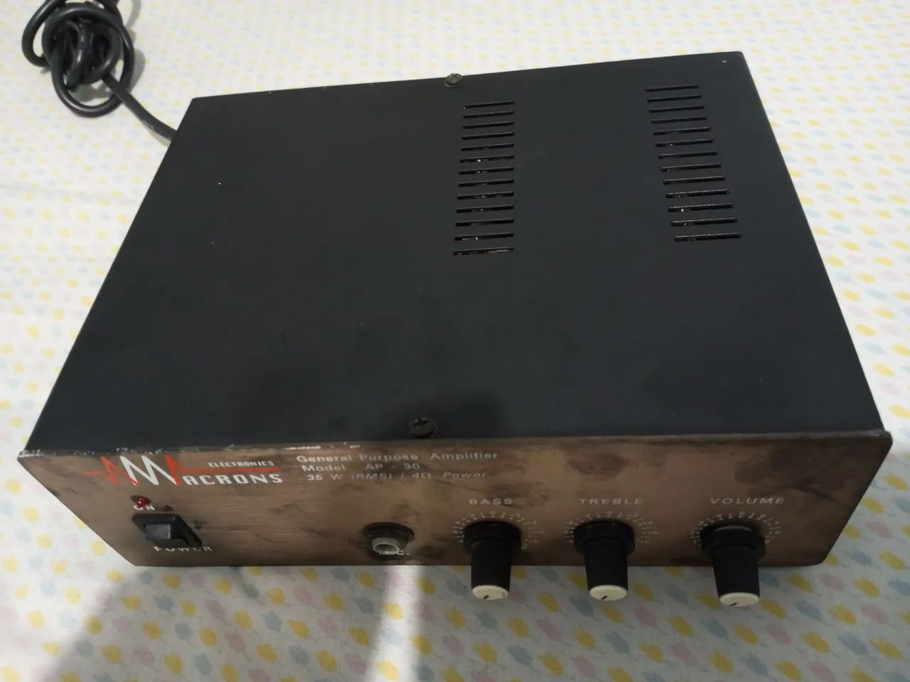 Amplificador macrons Ap-30  - Foto 4