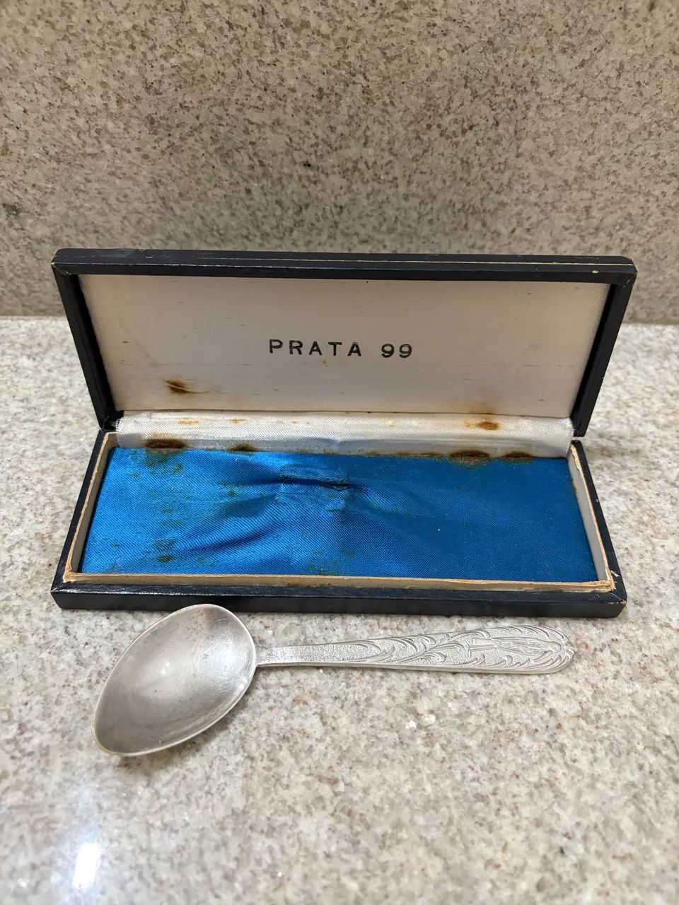 Colher infantil de prata  - Foto 2