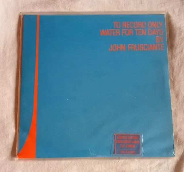 Vinil LP Duplo John Frusciante To Record Only Water Red Hot Chili Peppers