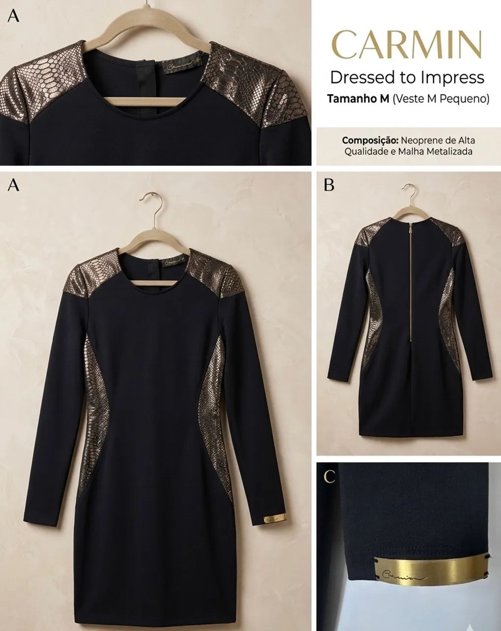 Vestido carmin 