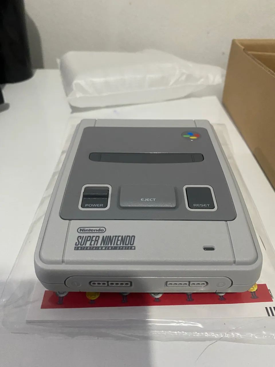 Super Nintendo Classic mini 21 jogos na memória  - Foto 2