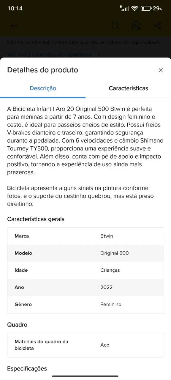 Bicicleta infantil  - Foto 3