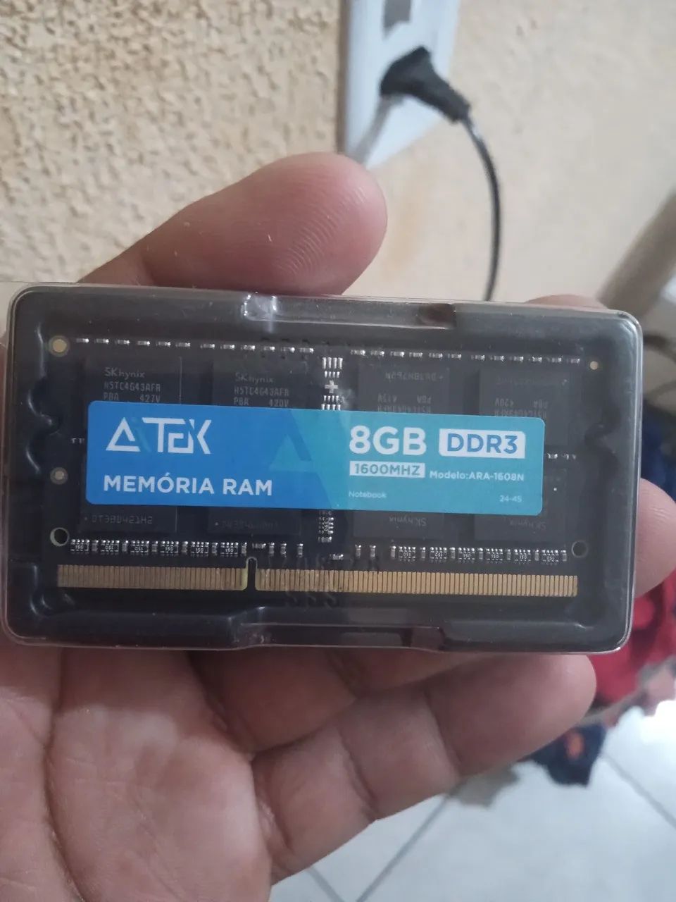 Memória DDR3 8gb notebook pc3 nova nunca