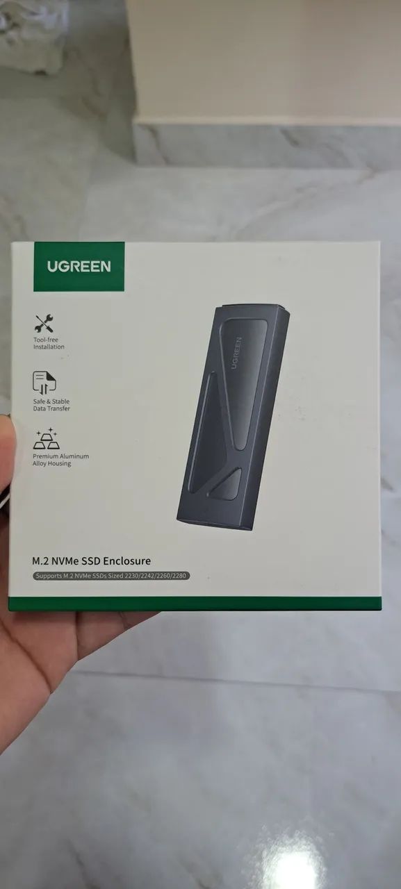 Case para HD NVMe SSD