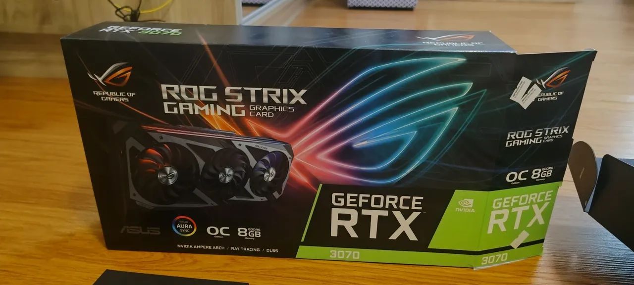 Placa de vídeo 3070 Rog Strix  - Foto 3