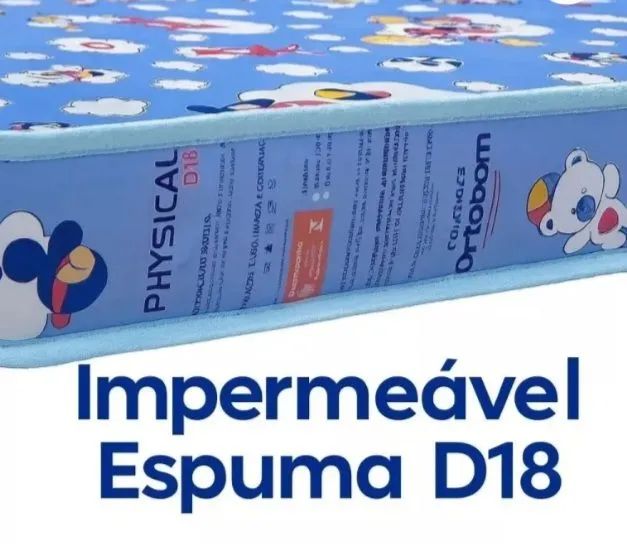 Colchão para Berço ORTOBOM: Últimas Unidades da QUEIMA!!!