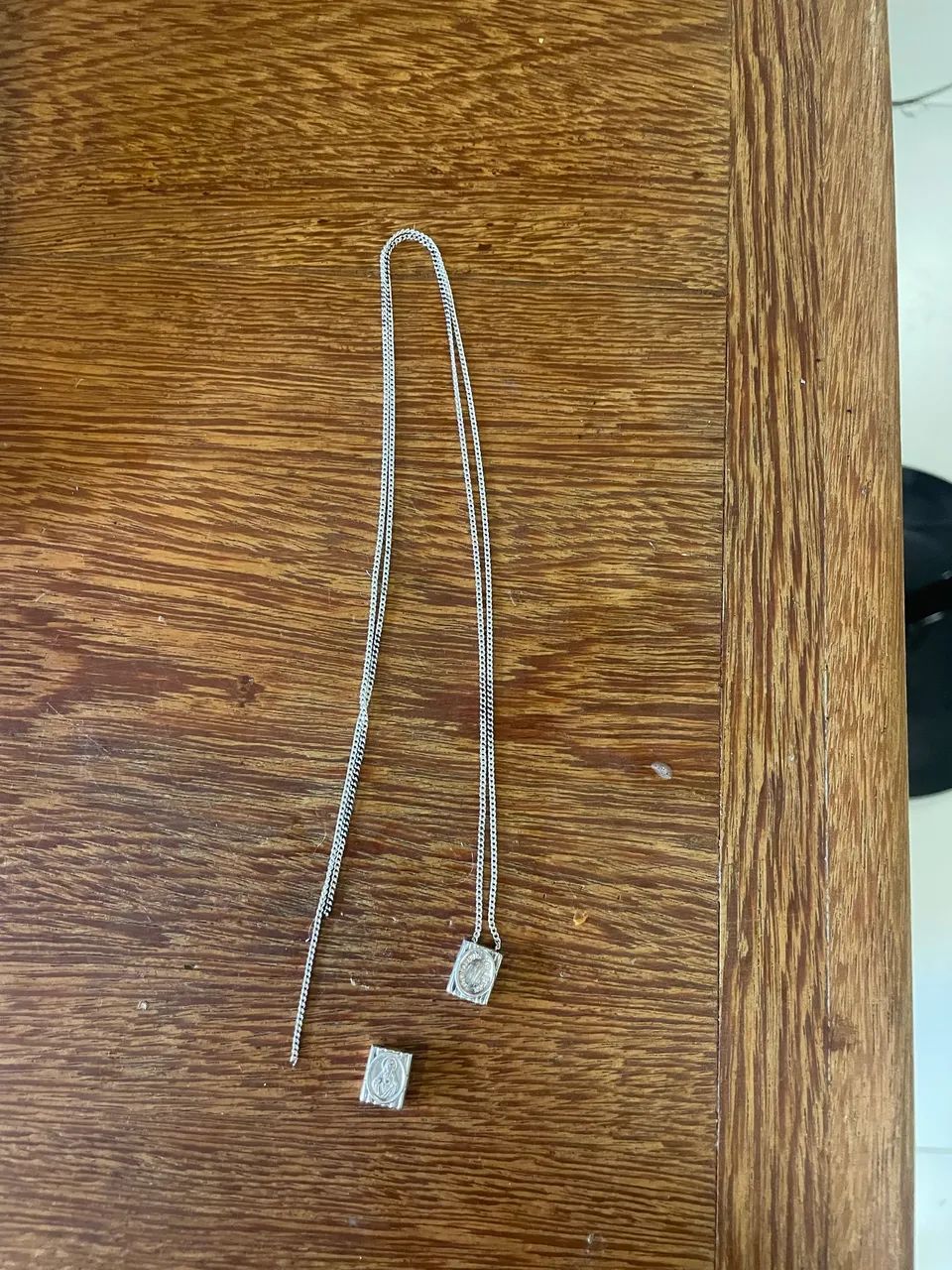 Escapulário Prata 925 Nossa Senhora Aparecida  - Foto 2