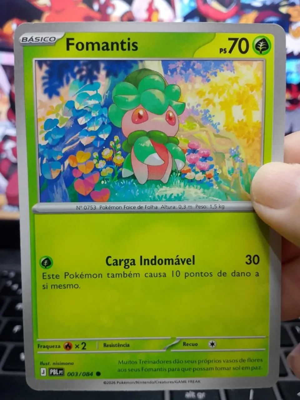 Carta Pokémon Formantis