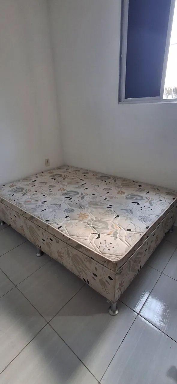 Colchão de molas queen + cama box queen - Foto 2