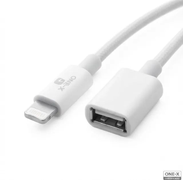 Cabo Otg Lightning para usb 3.0(Honestidade e Qualidade - Distribuidora JK Eletrônicos)