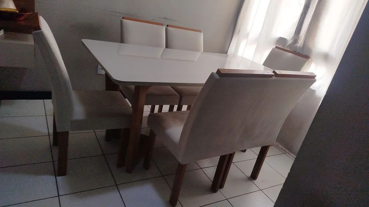 MESA JANTAR C/6 CADEIRAS  - Foto 3
