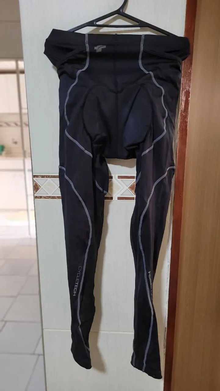 Calça para ciclismo de estrada e MTB marca Flets - Foto 2