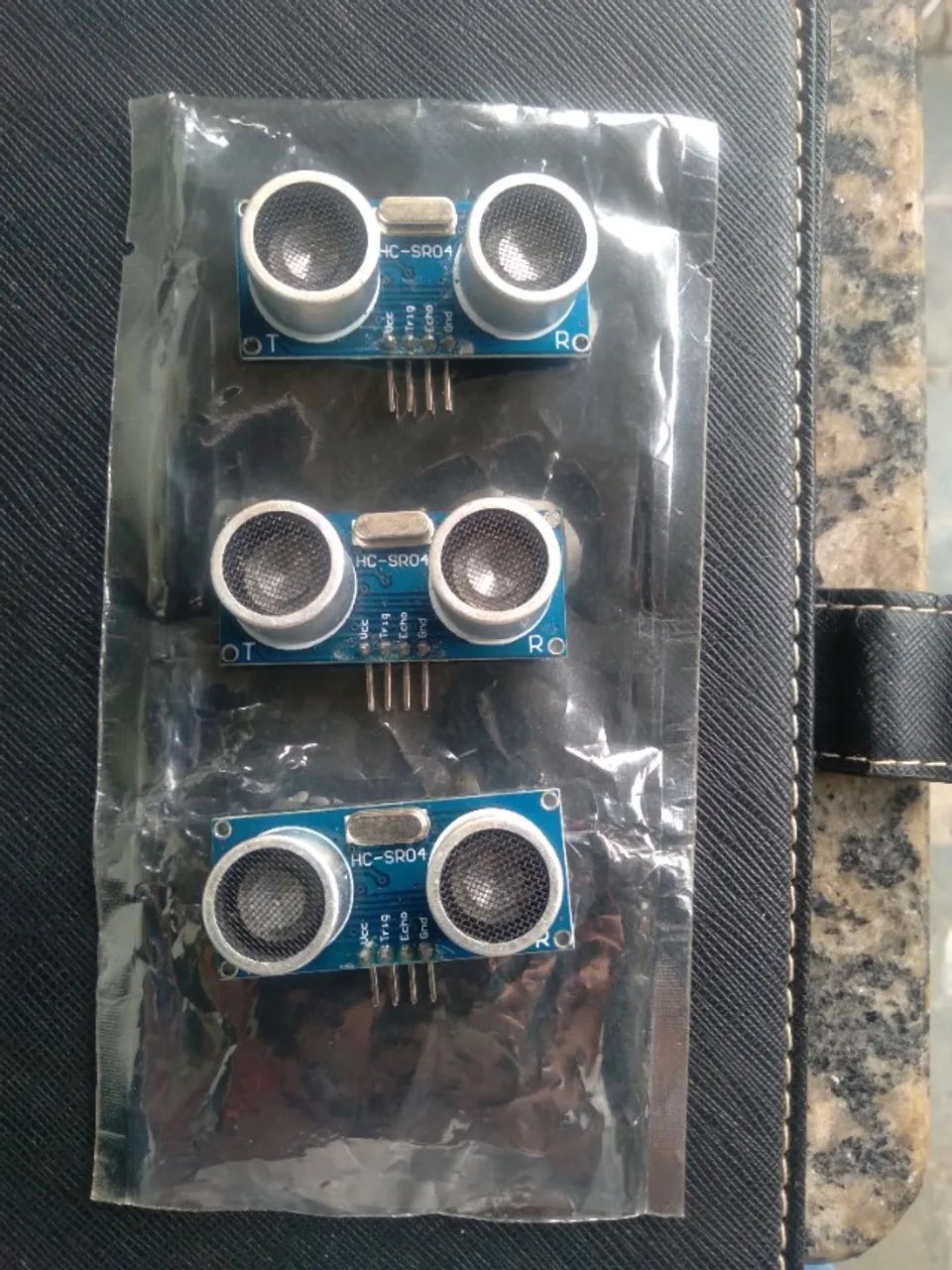 2X Display Lcd Tft 2.4 240*320 Spi e Slot Cartão Sem Touch+ 3X Sensor Ultrassónico - Foto 4