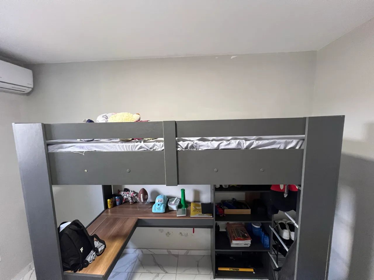 Cama solteiro com escritório  - Foto 2