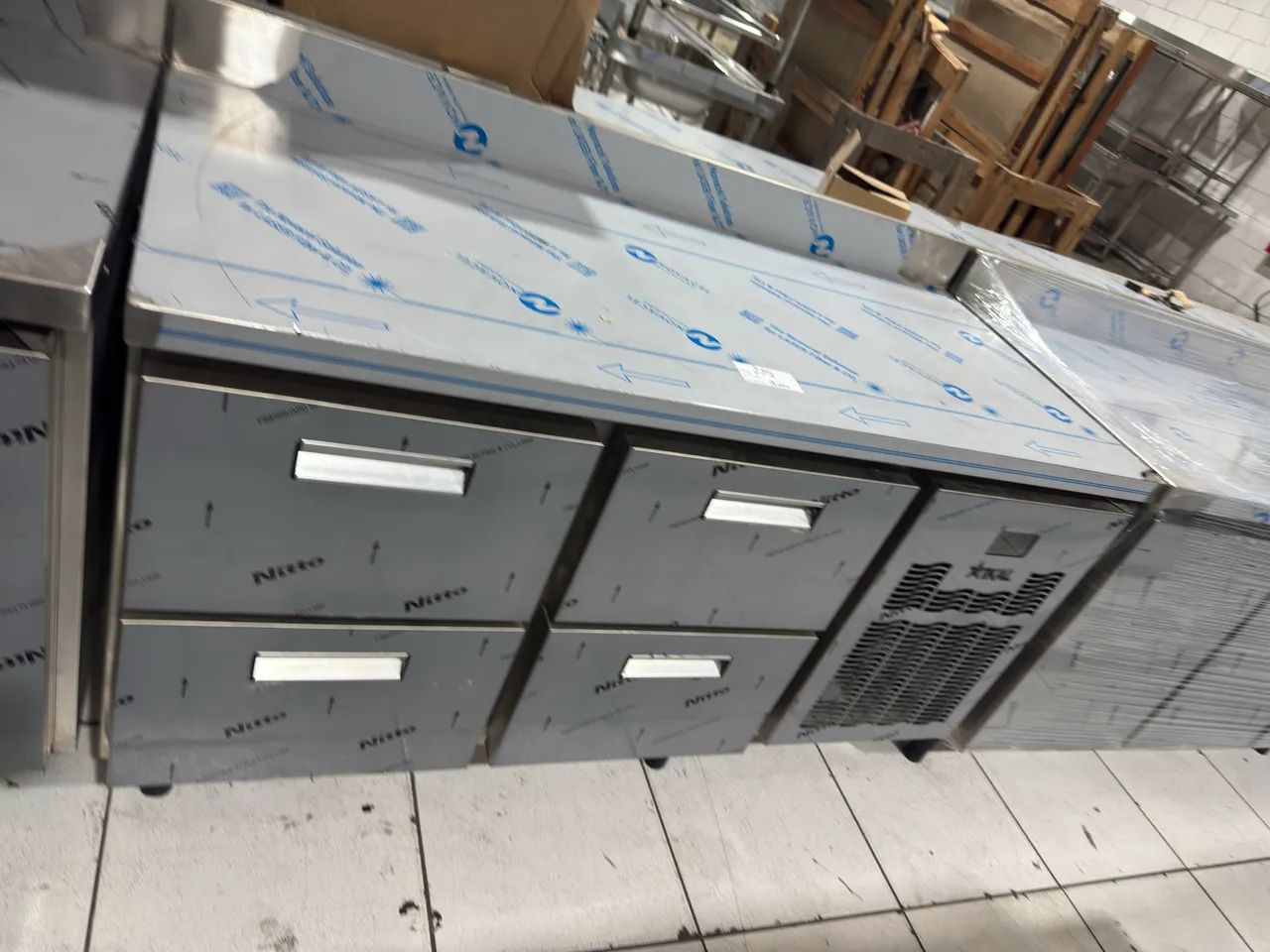 Refrigerador horizontal com gavetas  - Foto 2