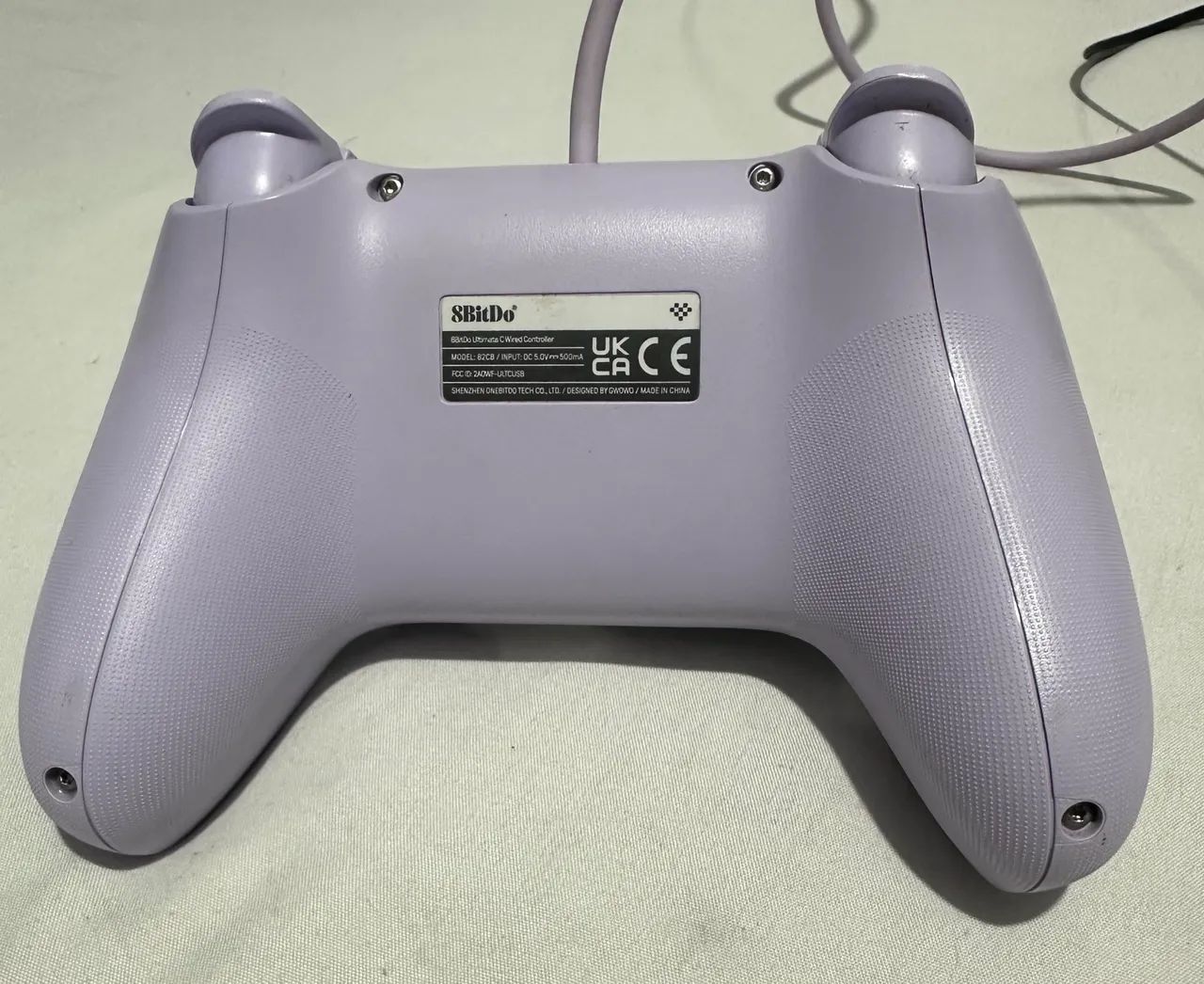 Controle 8bitdo com fio - Rosa - Foto 2