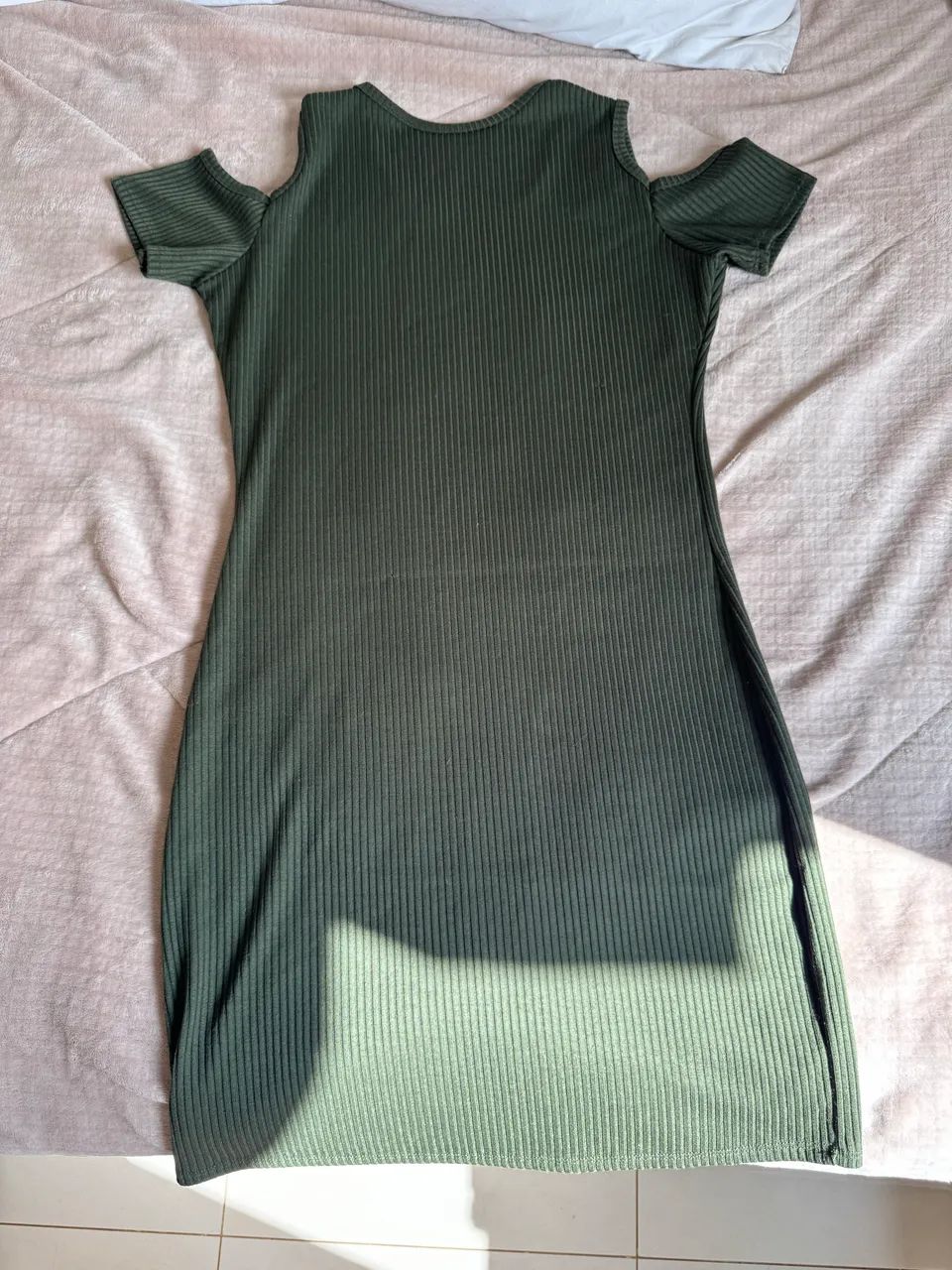 vestido longo verde militar - Foto 2