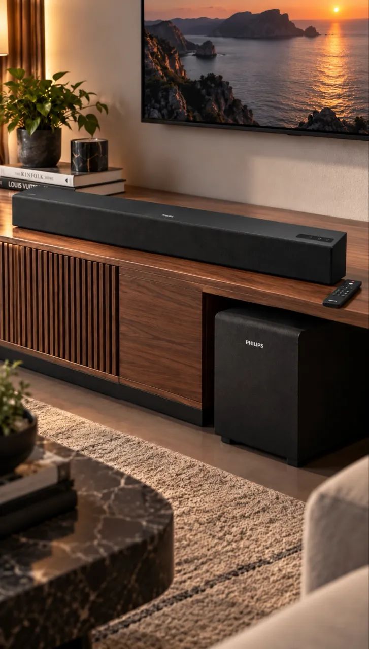 SOUNDBAR PHILIPS 2.1 - ANÁPOLIS