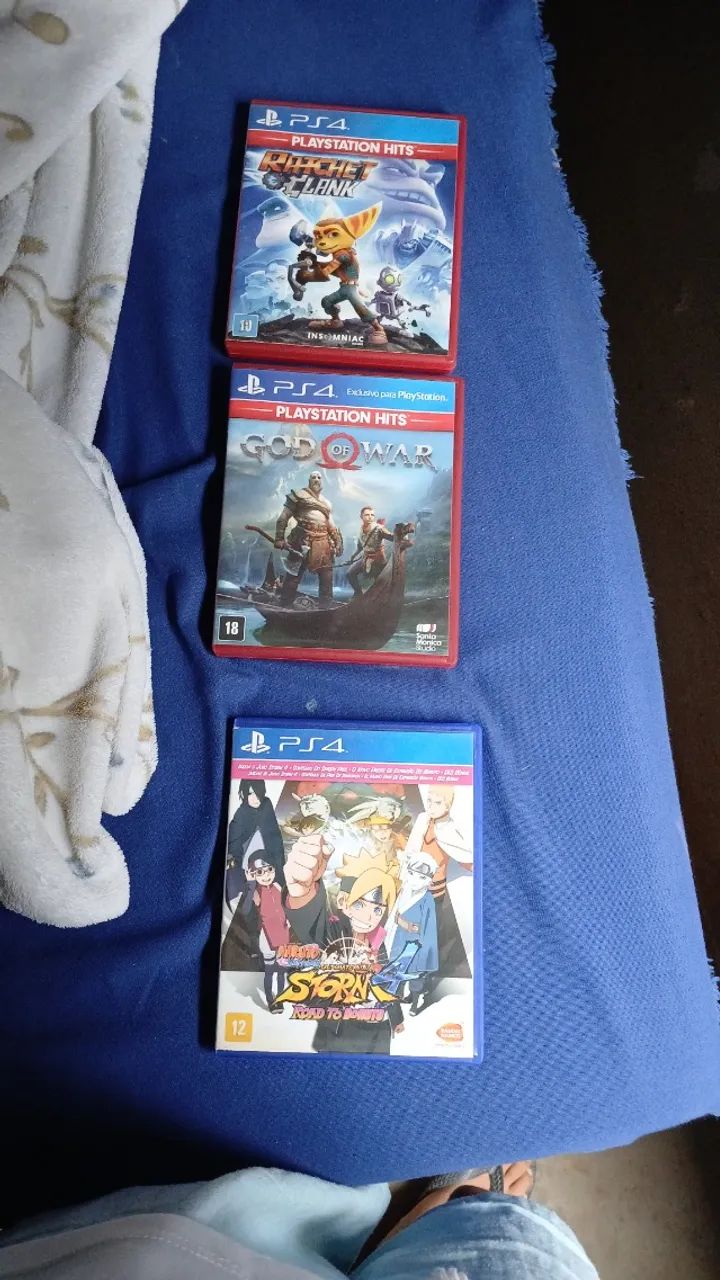 Ps4 com jogos 2 controle e fone - Foto 3