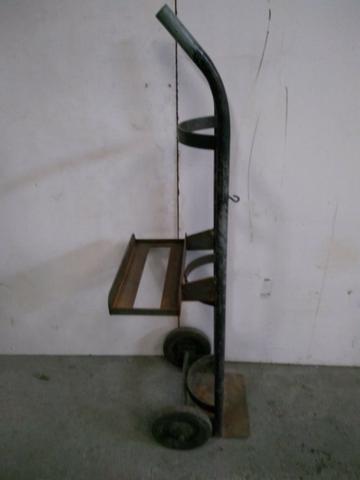 Carrinho Porta Cilindro Em Aço - 2187 - Foto 3