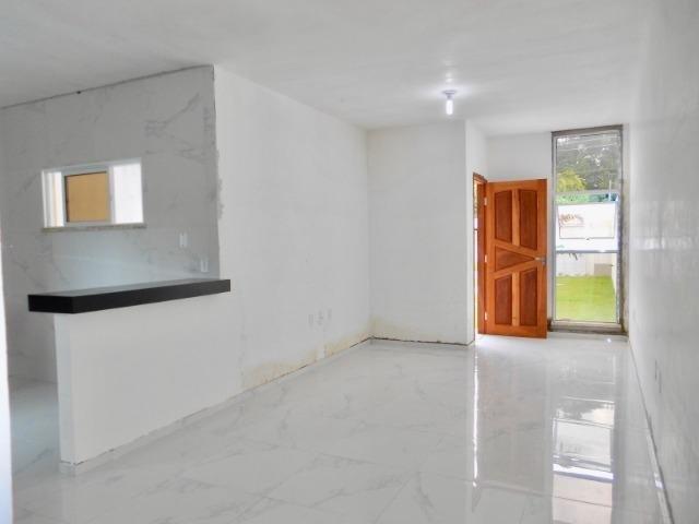 Casas planas em eusébio, terreno gigante 6x50 - Foto 8