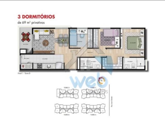 Sevilha neoville - pré lançamento. condomínio completo com ótima localização e nível de de - Foto 18